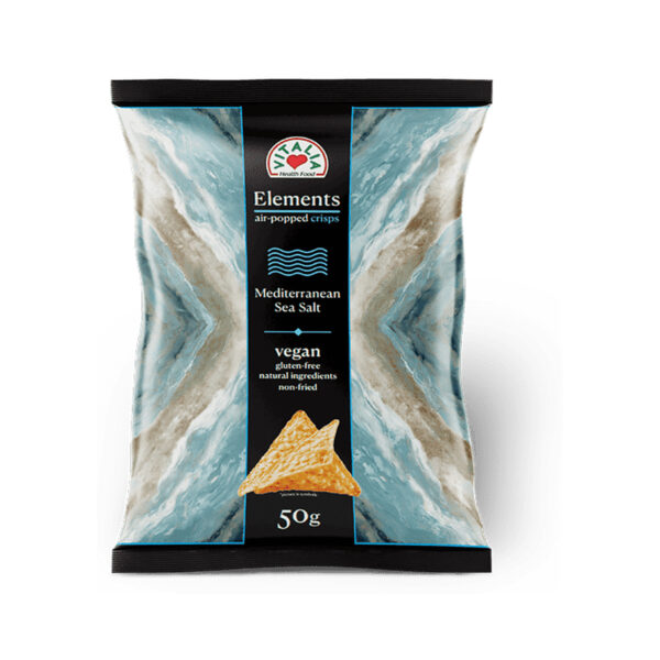 Air-Popped Chips Mediteranian Salt 50g