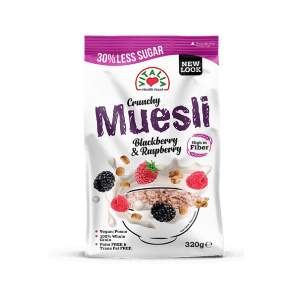 Crunchy Muesli Blackberry Raspberry 320g