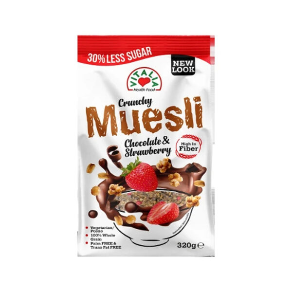 Crunchy Muesli Chocolate Strawberry 320g