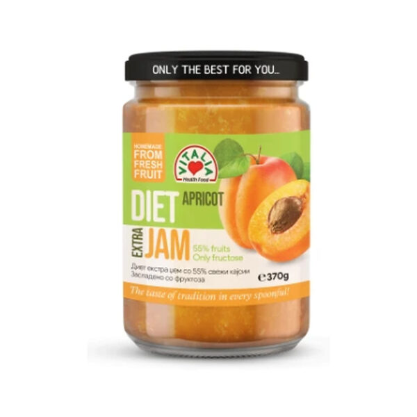Diet Apricot Jam 370g