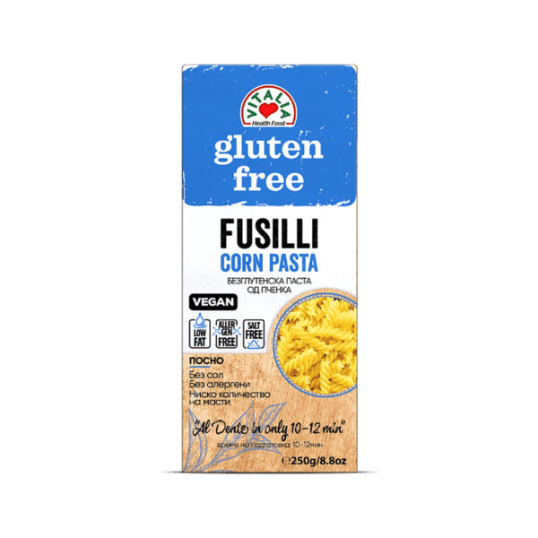 Gluten Free Fusilli Pasta 250g