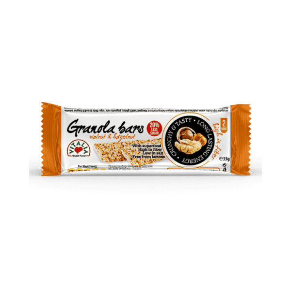 Granola Bar with Walnut & Hazelnut 35g