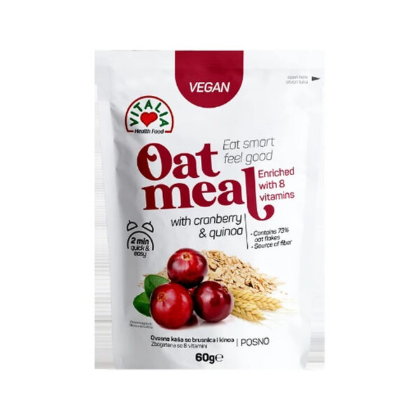 Oat Meal Cranberry & Quinoa 60g