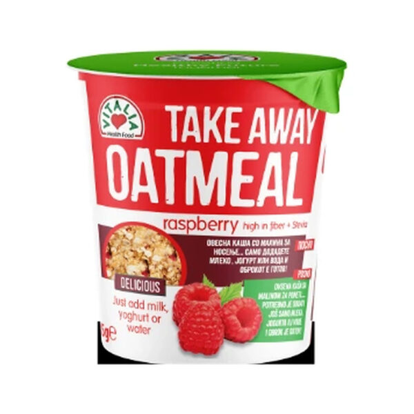 Oatmeal Raspberry Take Away 85g