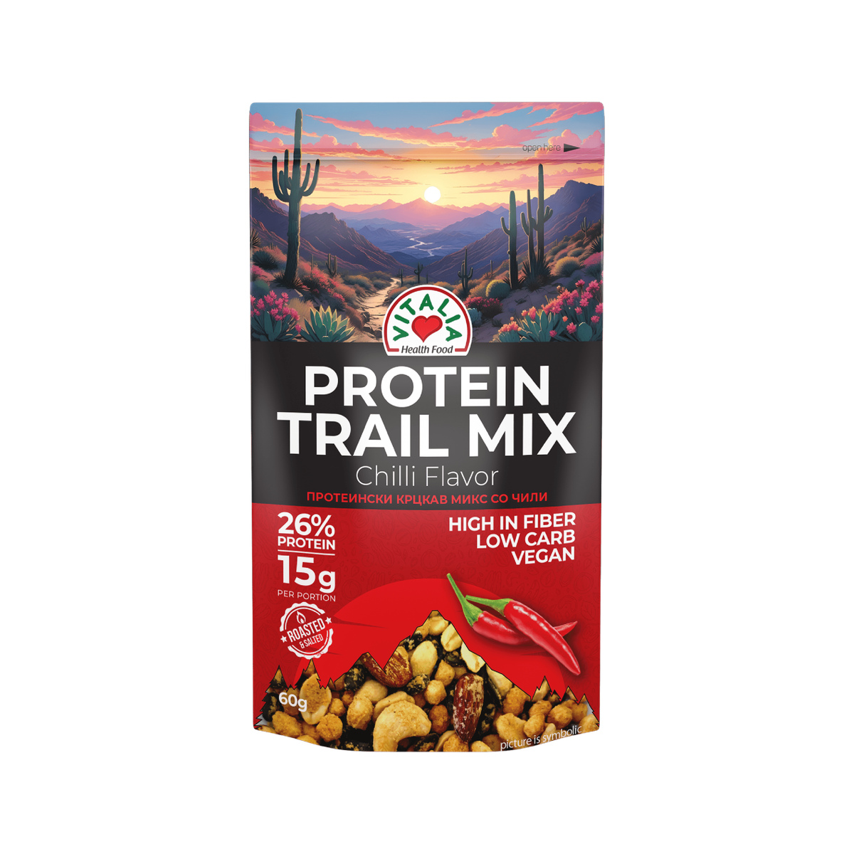 vitalia-protein-trail-mix-chilli-flavor-60g-5310099024821 Protein Trail Mix Chilli Flavor 60g – Image 1